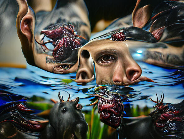 Dark creatures in my head